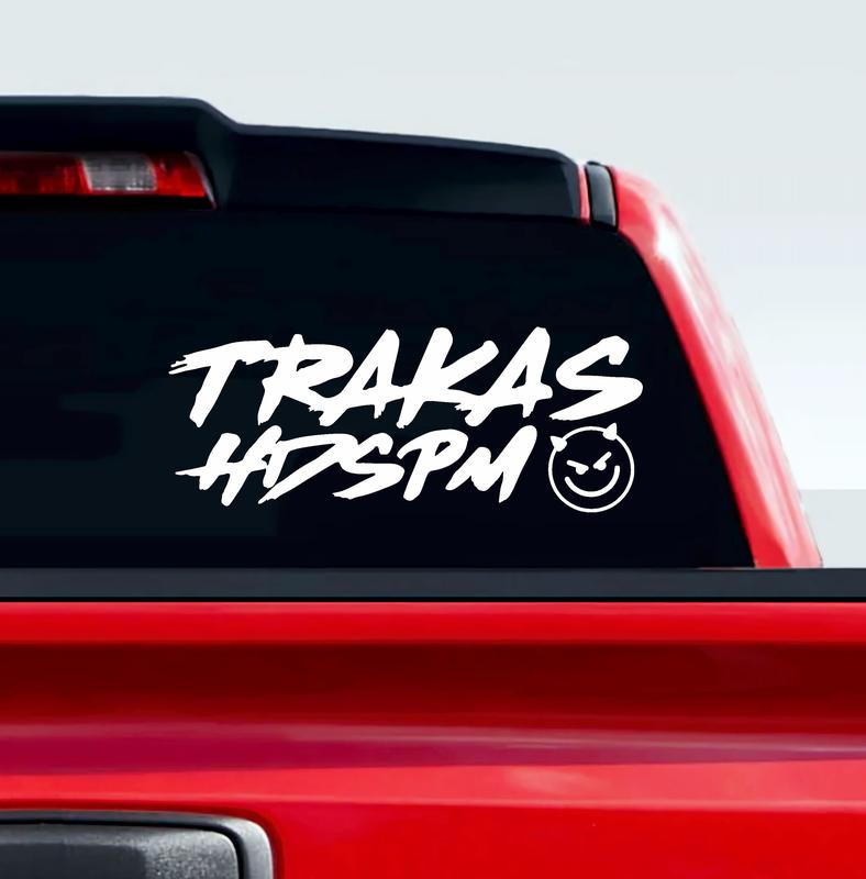 Trakas HDSPM Sticker Adhesive Vinyl Decal car vehicle decoration