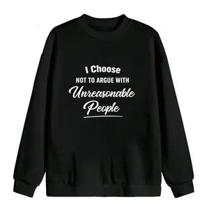 Unreasonable People? Stay Calm with This Rational Mindset Long Sleeve Sweatshirt