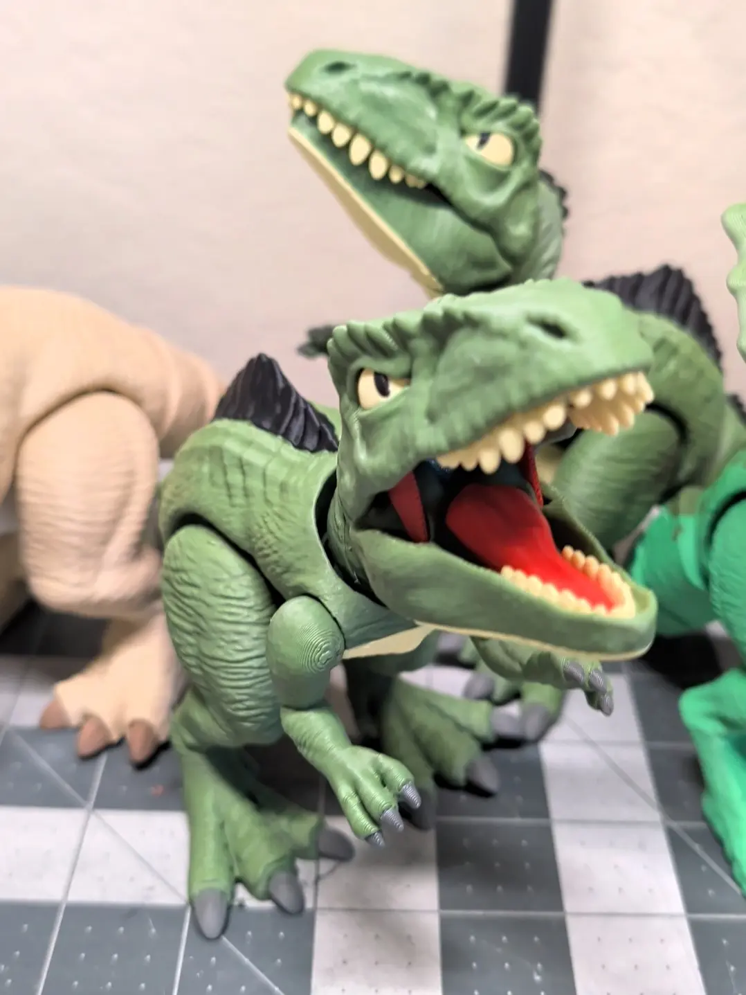 3D Printed Articulated Giganotosaurus | Fully Articulated Dinosaur Figure