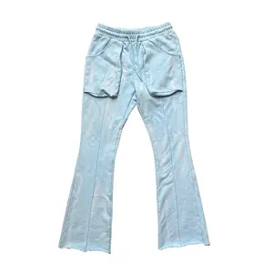 Baby Blue Wash Sweatpants