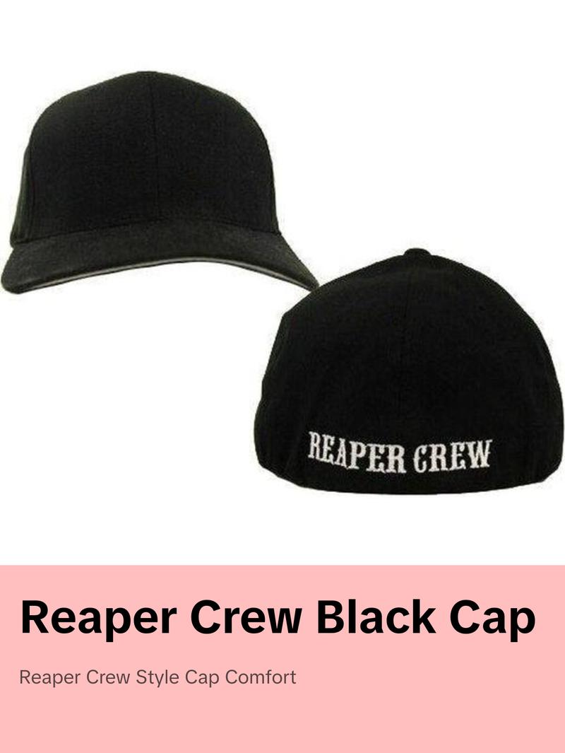 SOA Reaper Crew Fitted Baseball Cap Hat