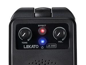 LEKATO JA-05G 5W Mini Electric Guitar AMP , Portable Guitar Audio Amplifier Bluetooth with Built-in 4 Effects, Clean Distortion Overdrive Reverb, Rechargeable Small Guitar Amp for Practice, A Must-Have for Professional Guitarists Gift