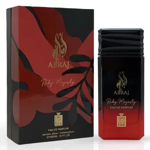 Abraj Ruby Majesty Eau De Parfum Spray 100ml (3.4 oz) By Aura Fragrances