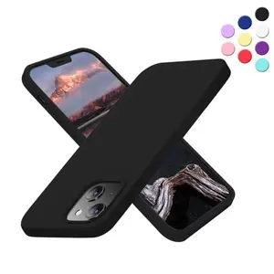 Entronix Case Designed for iPhone 13 Mini Silicone Case, Protection Shockproof Dustproof Anti-Scratch Case, Liquid Cover Protective Resistance