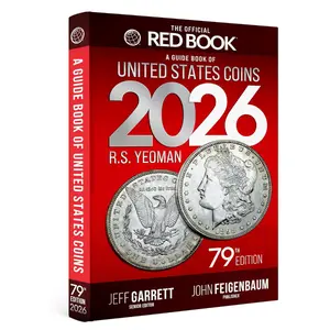 The 2026 Red Book: A Guide Book of United States Coins, 79th Edition – The Definitive Grade-by-Grade U.S. Coin Collecting & Retail Price Guide with ... Images for Collectors (Official Red Book) Paperback – April 8, 2025