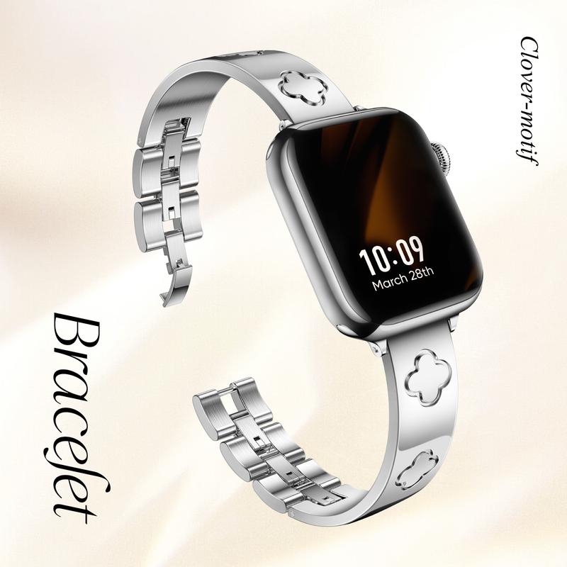 Missair Luxury Metal Watch Gold Band Compatible with Apple Watch Series 1-11, SE, Ultra – Watchband for iWatch 38mm-49mm Wearable Accessories