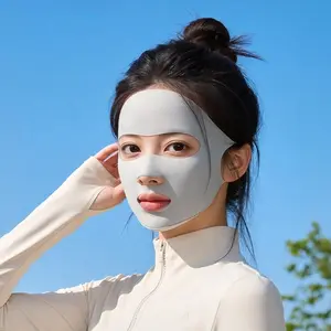 Sun Protection Face Mask Ice Silk Mask Full Face Golf Open UV Protection Face Bikini