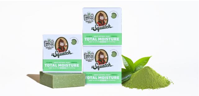3-Pack Total Moisture Bar Soap - Dr. Squatch Body Care Skin Repair