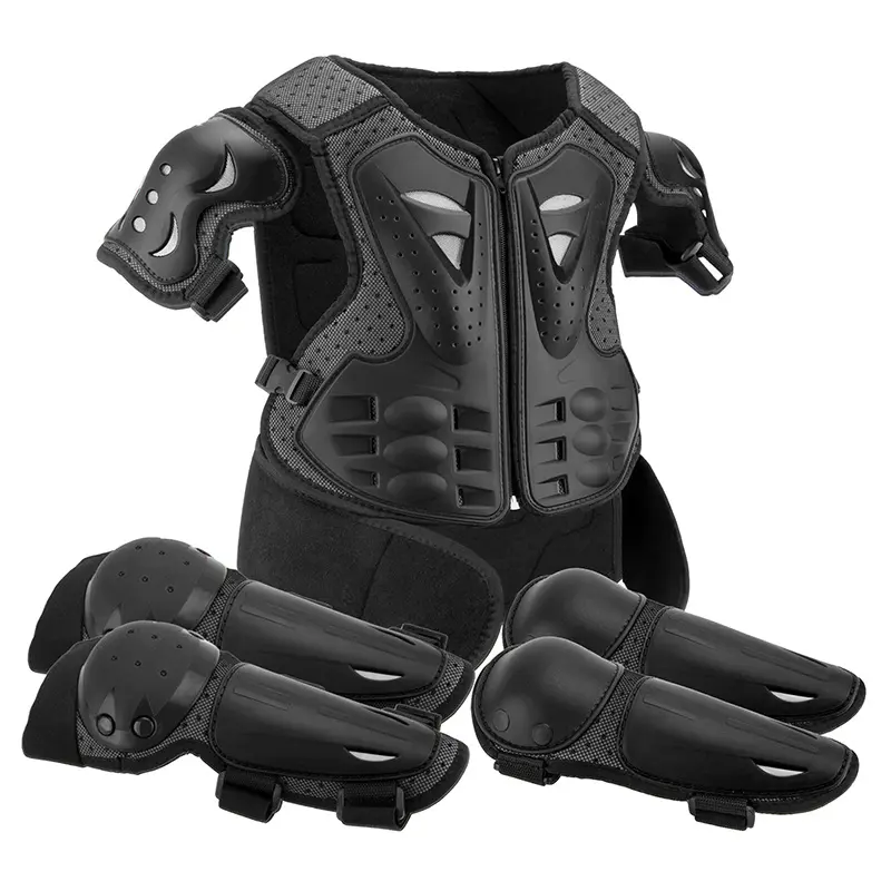 Black (Armor * 1 Knee Protector * 2 Elbo