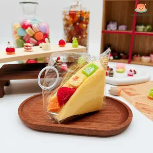SquishyGlamToy Fruit Cream Sandwich Squishy Japanese Fruit Sando | Bakery Style | Taba Squishy | Soft Slow Rising