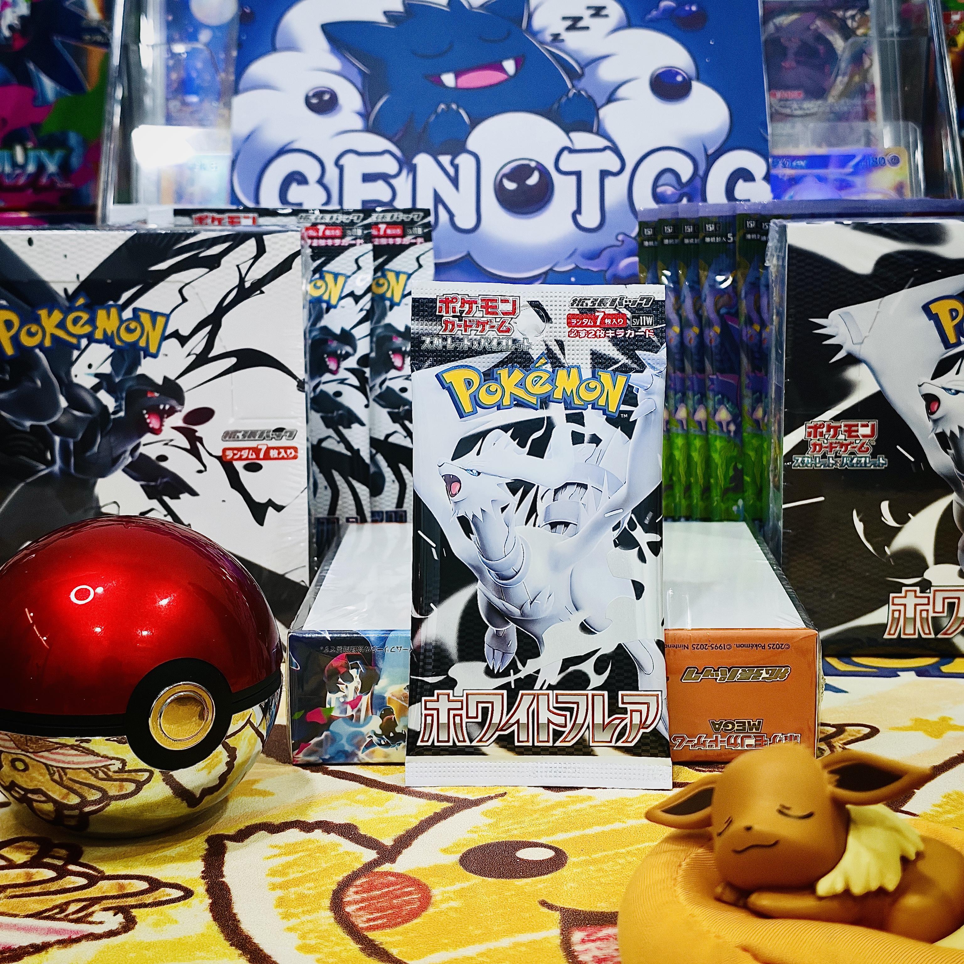 s Card pokemon ecollectibles charizard x box collection pack GENOTCG Poke Japanese Scarlet & Violet Flare Booster Box sv11W - Not Eligible for Return Trick Trade Pack terastal festival pok è t cg tcg colosseum 151 Mystery worth