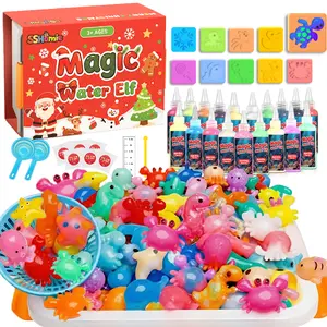 Magic Water Elf Toy Kit with Magic Gels，Aqua Fairy Water Gel kit，Christmas Gifts, Birthday Gifts, Party Favors, and Family-Friendly DIY STEM Projects molds-easter craft
