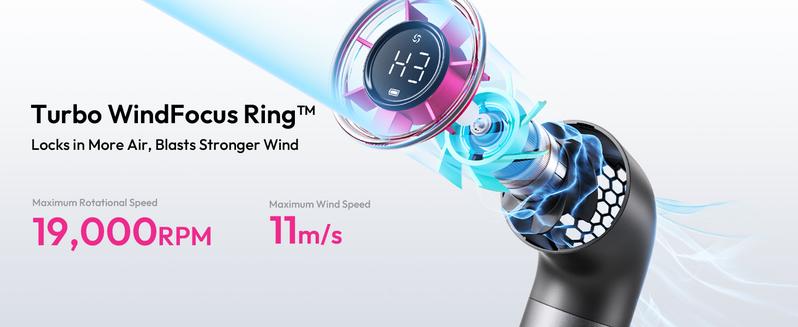 Aecooly Portable Handheld Fan, Powerful Turbo Mini Fan, 19000 RPM High Speed Aero Ultra, 15H Max Cooling Time, 7 Speeds Aluminum Case, Pocket Rechargeable Personal Small Travel GIfts for Women, FathersDayGift, dealsforyoudays