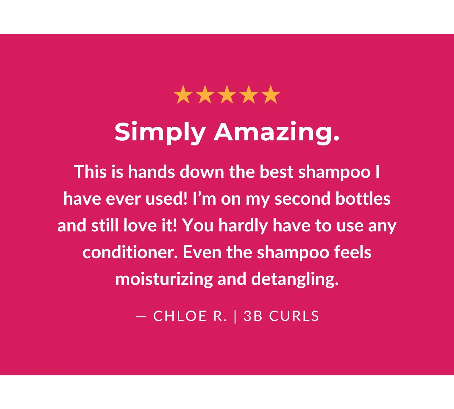 Fragrance-free Shampoo