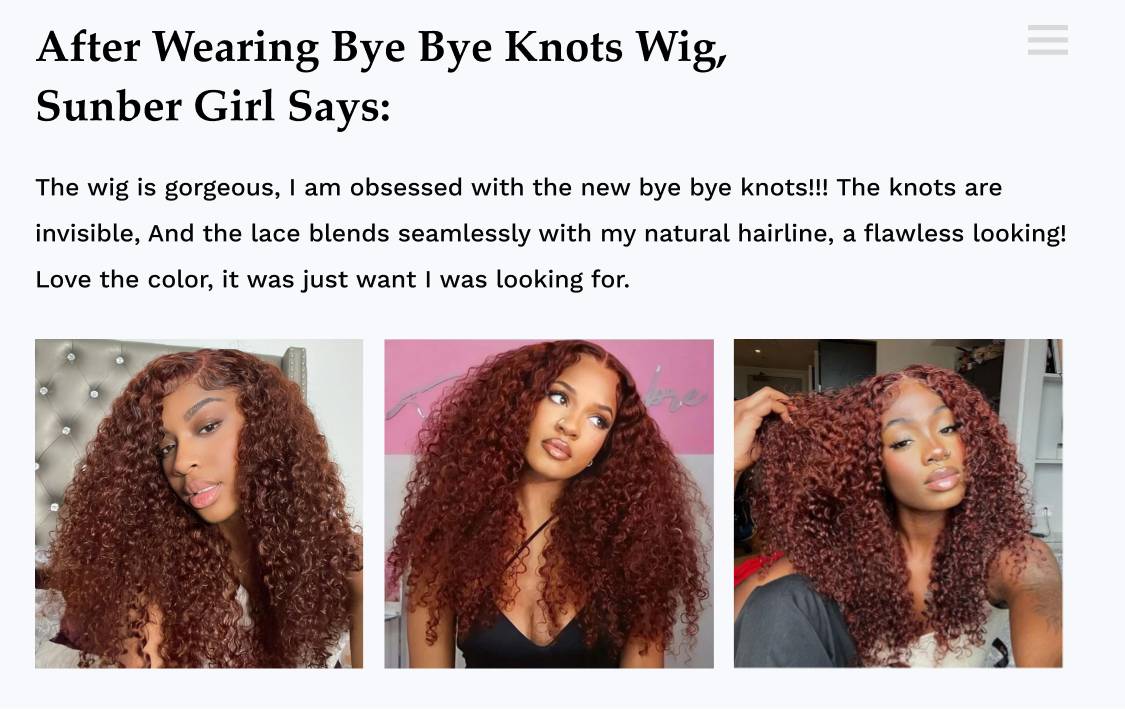 UNice Glueless Reddish Brown Jerry Curly Wig Pre-cut 7x5 HD Lace Human Hair Wig with Bleached Knots Beginners Friendly Natural Scalp dealsforyoudays SpringStatements