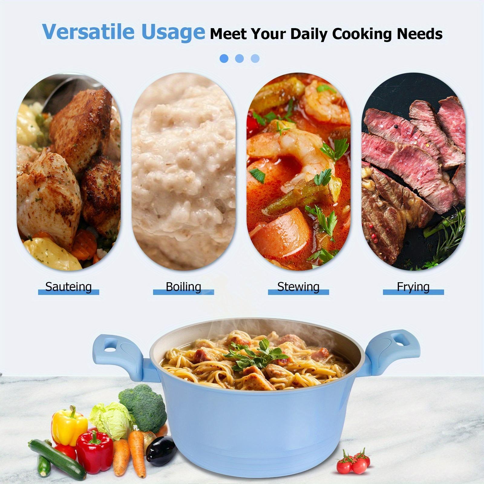 MGKKT Premier Hard-Anodized Nonstick Cookware 11-Piece Pots and Pans Set Dishwasher and Oven Safe with MineralShield Nonstick Technology Durable and Versatile Kitchen Cookware Outdoors  black friday deals 2025 blackfriday TiktokShopBlackFriday