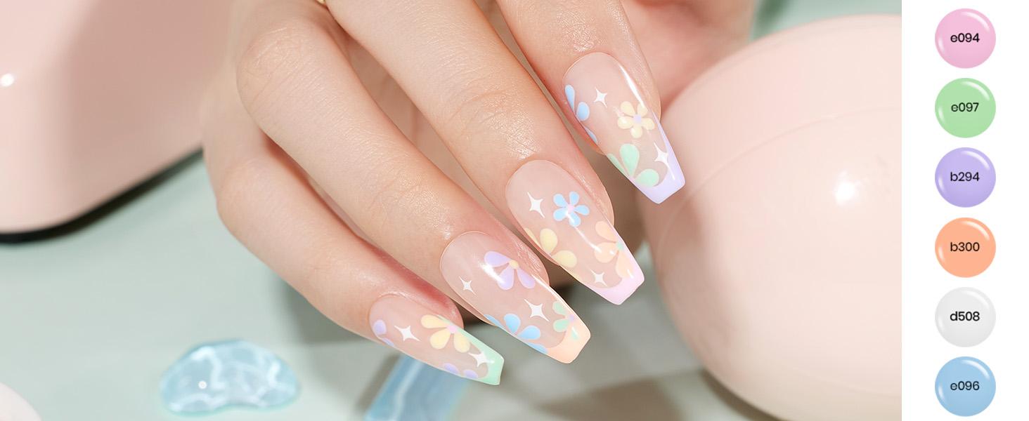 Beetles 12 Colors Liner Gel Polish DIY Nails at home Soak Off Uv Nail Art Manicure Gifts for Women #SpringTok Cutics Cosmetic   Easter'sGift 12Colors Candy Kindom