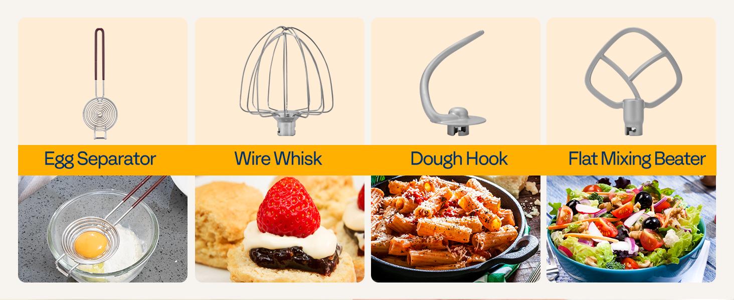 VIVOHOME 9 in 1 Multifunctional Stand Mixer with Fermentation, 6 Speed 7.5 Quart Kitchen Electric Food Mixer with Timer, Meat Grinder, Juice Blender, Vegetable Slicer, Pasta and Cookie Maker VIVOHOME 9 in 1 Multifunctional Stand Mixer with Fermentation, 6 Speed 7.5 Quart Kitchen Electric Food Mixer with Timer, Meat Grinder, Juice Blender, Vegetable Slicer, Pasta and Cookie Maker