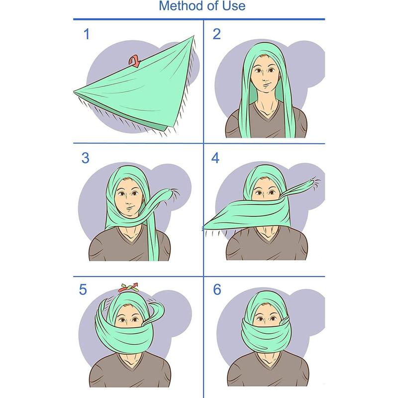 Luxns Military Shemagh Tactical Desert Scarf / 100% Cotton Keffiyeh Scarf Wrap for Men And Women