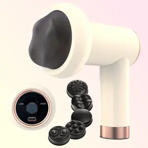 Portable USB Rechargeable Handheld Massager, High-Frequency Vibration Motor, Electric Massage Hammer for Neck Back Leg Waist Muscle Relief