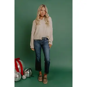 RISEN Tallulah Low-Rise Crop Flare