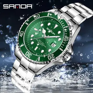 Men's sports watch, luminous display, water-resistant to 30 metres, adjustable date, comfortable to wear – the ultimate gift for him. holiday oval quartz