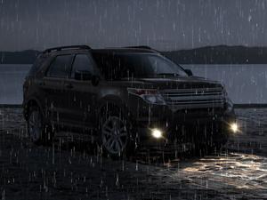 Nilight Fog Lights Assembly Compatible with 2013 2014 2015 Ford Explorer w/H11 12V 55W Bulbs Clear Lens Driver and Passenger Side