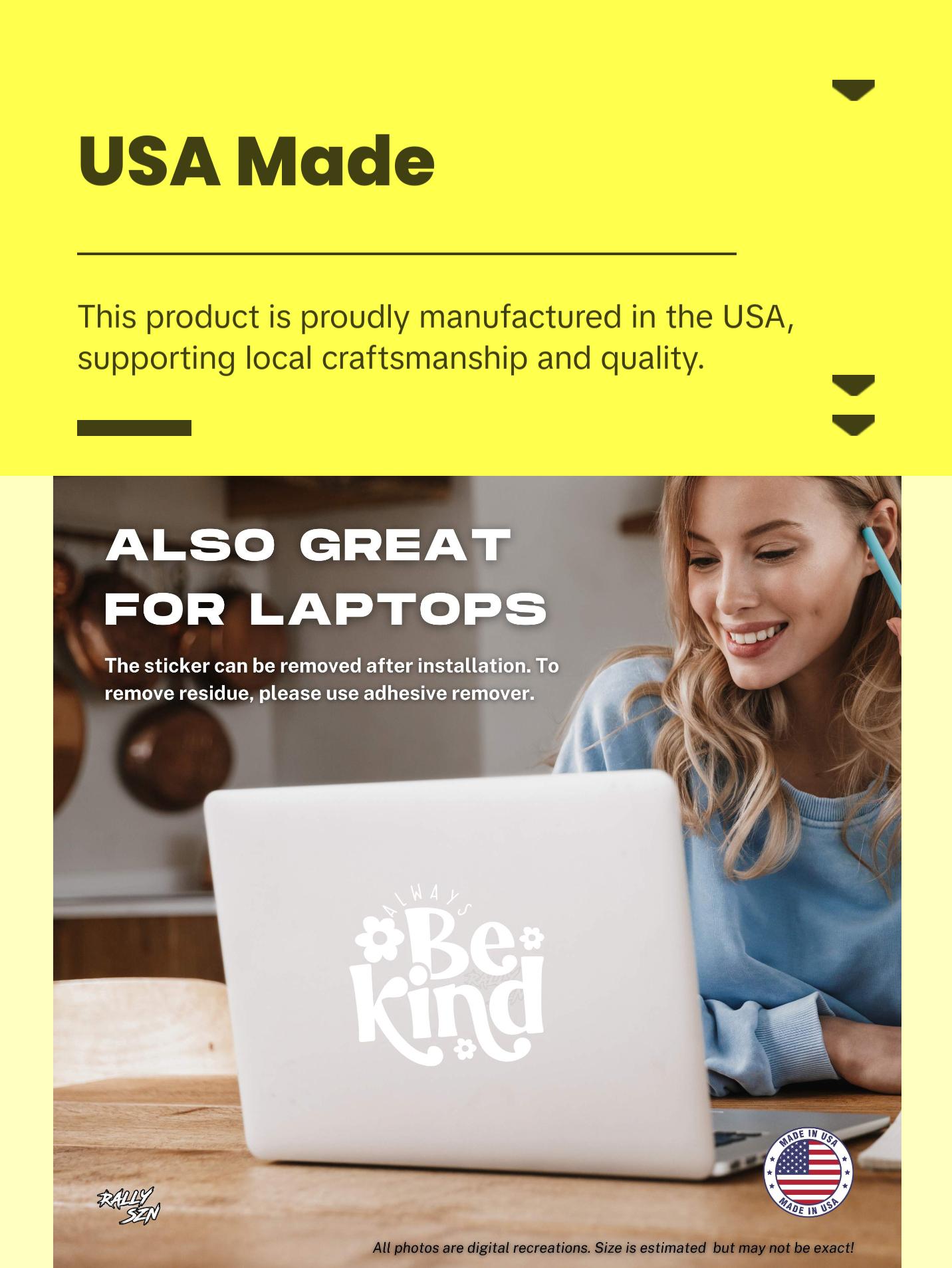 Always Be Kind – Motivational Car Decal Sticker