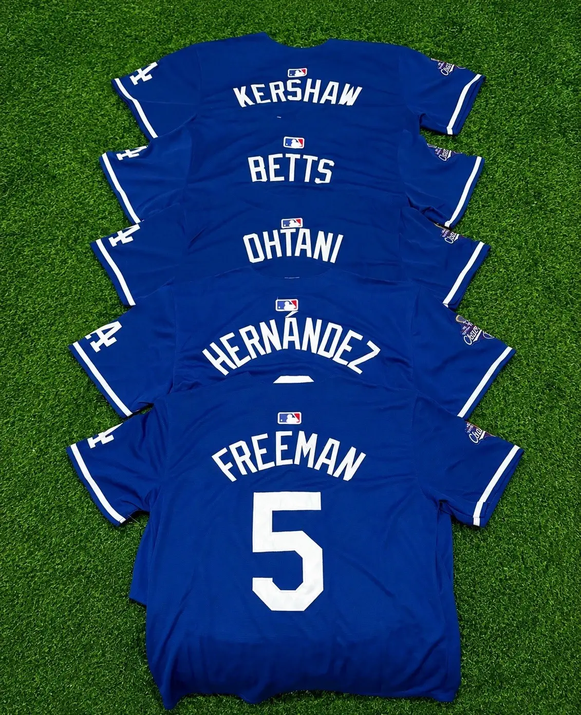 Ohtani/Freeman/Betts/Pages/Kiki/Kershaw 2025 World Series LA Baseball Jerseys