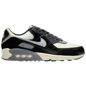 Nike Air Max 90 QS Smoke Grey Crocodile IO4468-100 Women's Fashion Shoes New