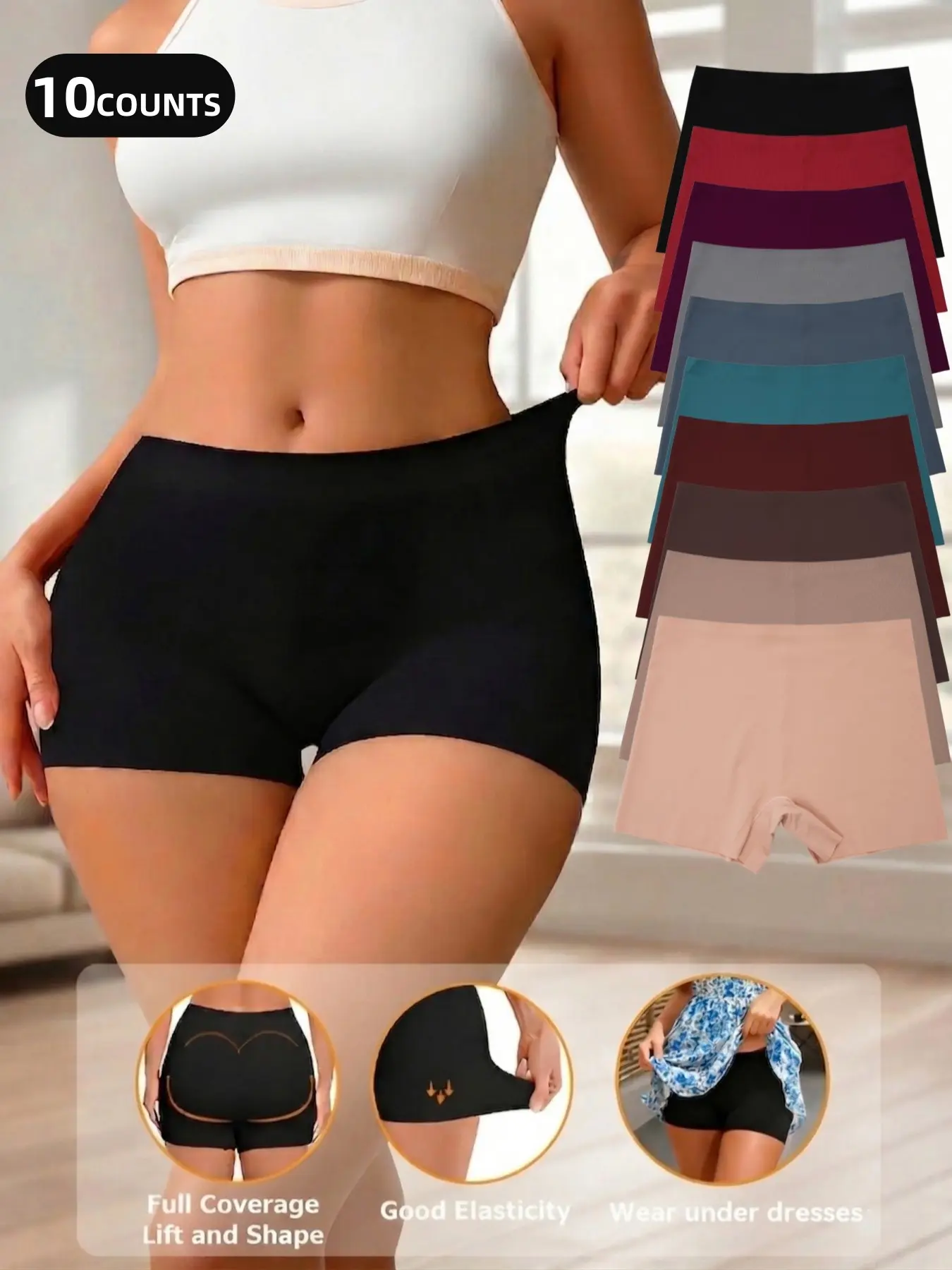 Women's Casual Seamless Briefs, Comfortable Breathable Design, Ideal for Various Occasions, Soft and Lightweight Underwear, Soft Breathable Panties