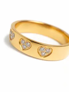 Love's Embrace Ring – Hypoallergenic Non Tarnish Gold Plated Jewelry