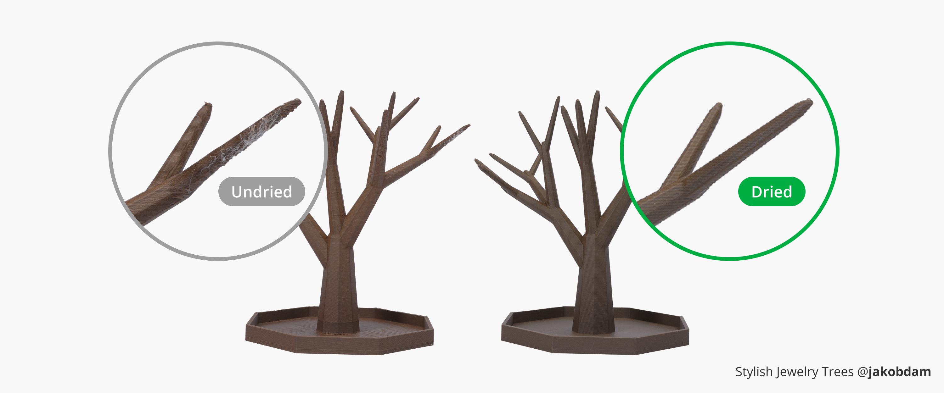 Bambu PLA Wood, 3D Printing Flaments and Materials, NEW Filaments Arrivals! Feels Like Real Wood; Matte Finish, Fine Texture; Integrates Perfectly with Other PLA; Comes with Basic Reusable Spool