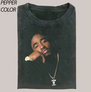 Tupac Shakur 2pac Merchandise Vintage Rap Graphic Tee T-shirt, Unisex Tshirt, Bootleg Rap Design Shirt, Music Lover, Gift For Fan Top Menswear Cotton