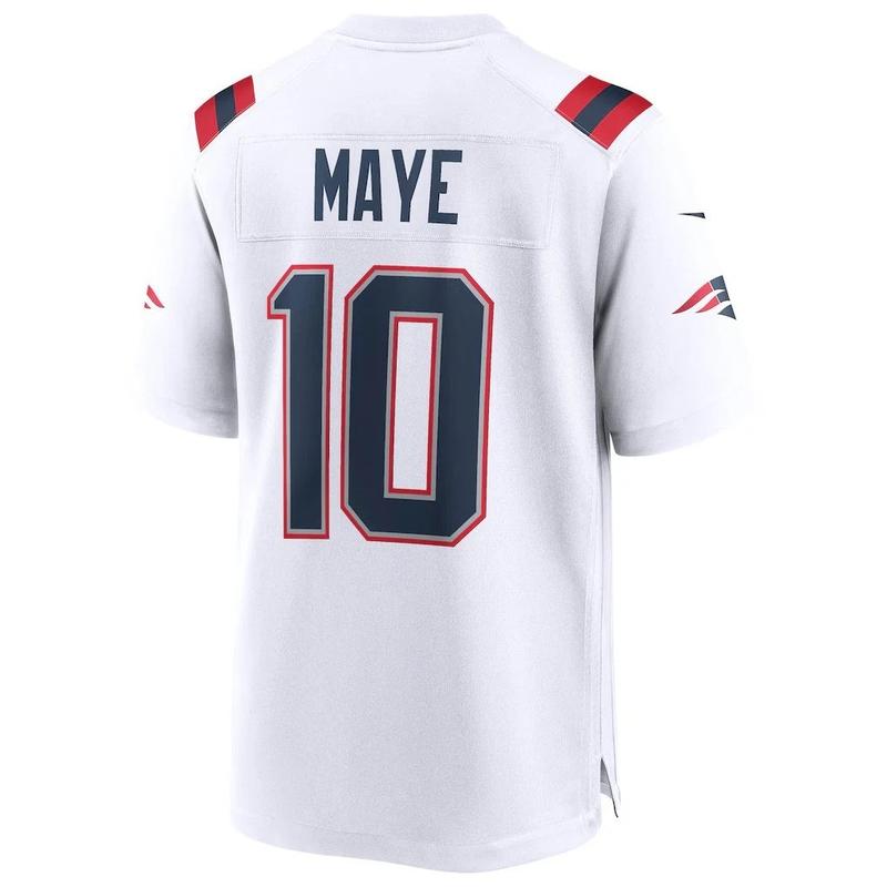 Drake Maye 10 New England Pa-tri0ts white 2026 Jersey , Super Bowl LIX Fan Shirt, Unisex Football Fan Gift