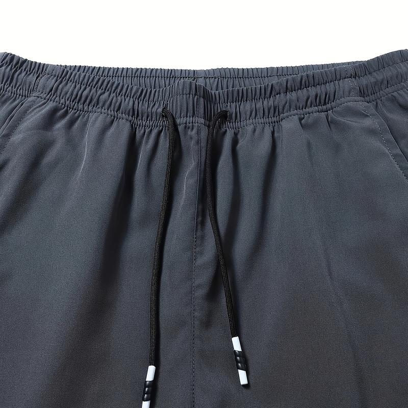 Men's casual business pants, made from lightweight stretch fabric, straight leg, regular length, with pockets, comfortable and breathable joggers suitable for all seasons Menswear，pantalones para hombre