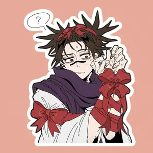 Dark Blood Technique Intense Presence Choso Sticker