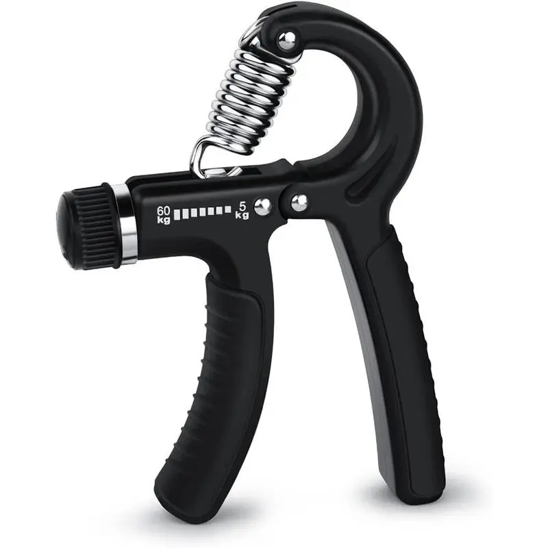 Hand Grip Strengthener Grip Adjustable Resistance Hand Gripper, gripper , forearm veins, Finger Exerciser, Finger Stretcher, Grip Ring Stress Relief Grip Ball For Athletes, Boyfriend Gift training back strength workout