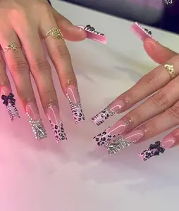 Handmade European and American medium-length nails