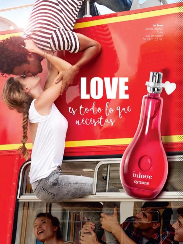 CYZONE INLOVE Passion, Eau de PERFUM, FACTORY SEALED, 50 ML L'BEL, ESIKA In Love