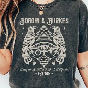 Borgin & Burkes T-Shirt, Wizarding Shirt, Book Reading Magic Shirt, Bookish Shirt, Gift for Reader