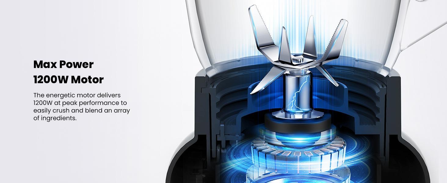 Professional Blender, 5 Functions Touchscreen Control Smoothie Blender for Smoothies,Frozen Drinks & Ice Cream, 1200W Countertop Blender with Travel Cup, , 52oz Glass Jar, for Ice Crushing/Sauce/Nut Butter/Soup Professional Blender, 5 Functions Touchscreen Control Smoothie Blender for Smoothies,Frozen Drinks & Ice Cream, 1200W Countertop Blender with Travel Cup, , 52oz Glass Jar, for Ice Crushing/Sauce/Nut Butter/Soup