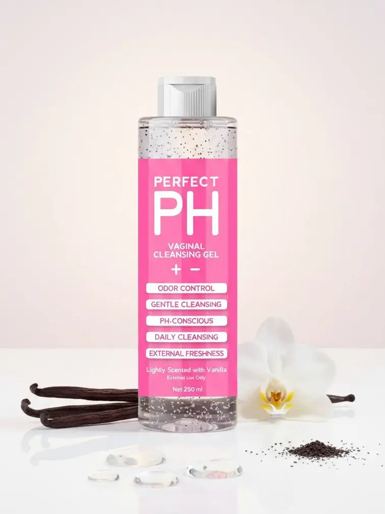 CBB Perfect PH Feminine Wash | Daily Gentle Cleanser | Hint of Vanilla | Odor Control | 250mL