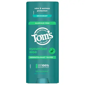 Tom's of Maine Aluminium Free Deodorant, Cucumber Aloe, 3.25oz