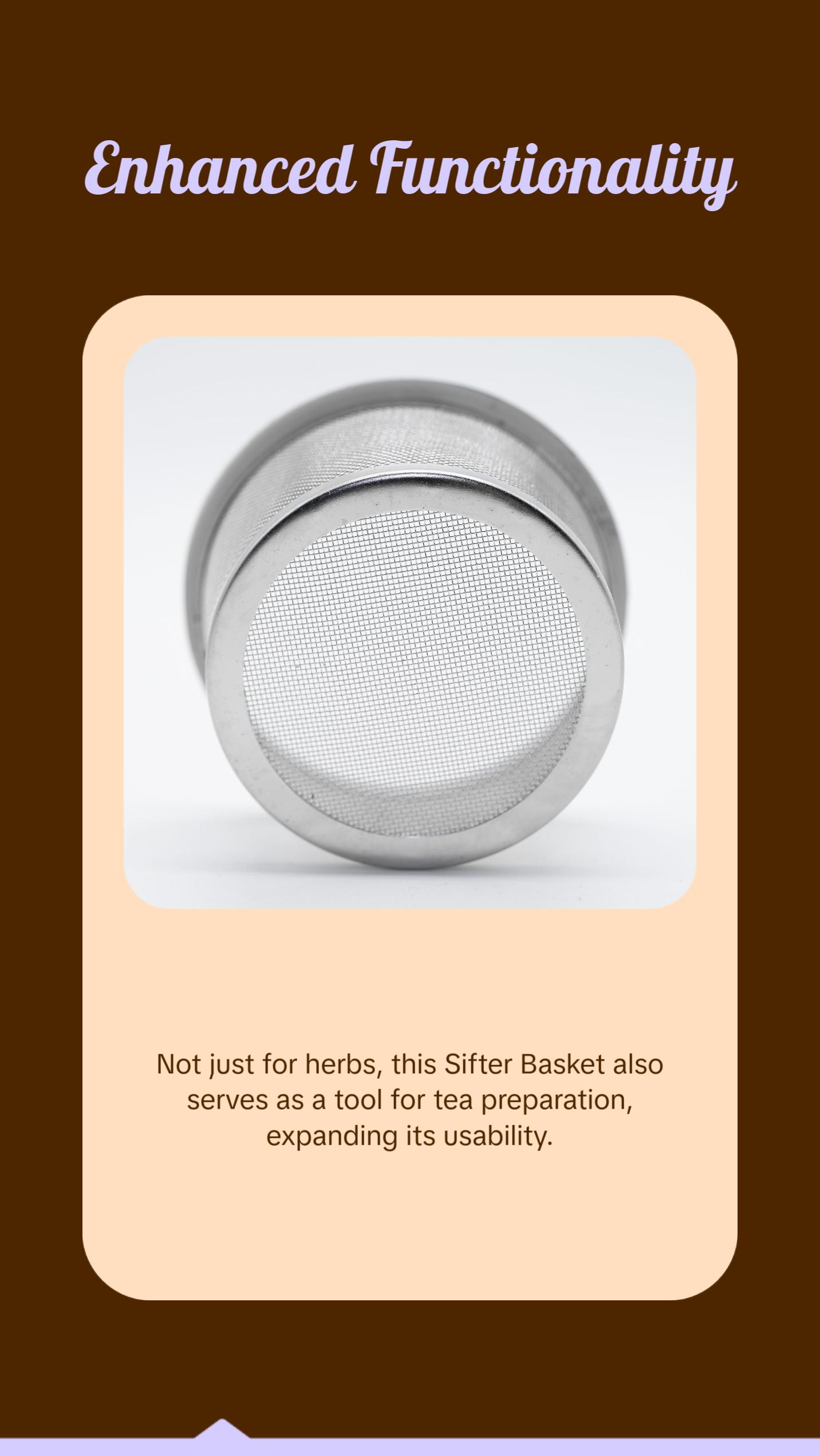 Grinder Sifter Basket