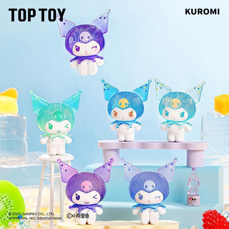 TOPTOY My Melody & Kuromi Ramune Mini Figures Surprise Bag - Adorable Desk Decor Collectibles