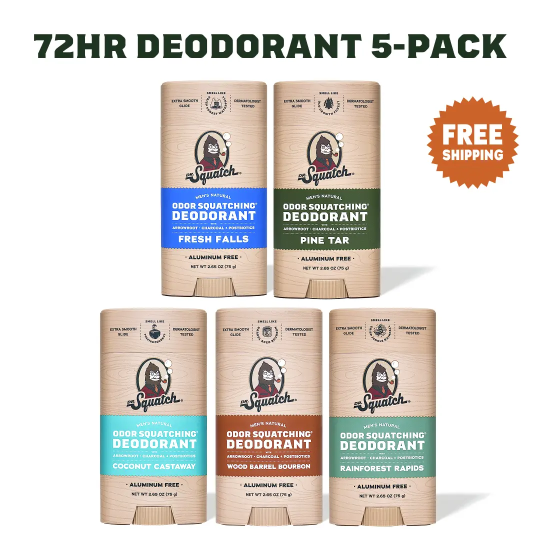 Fan Favorites Deodorant 5-Pack