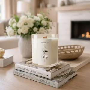 Sonríe Coconut Wax Candle | Wooden Wick | Light Your Joy