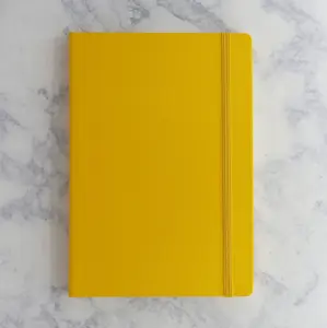 A5 Sunflower Medium Squared Hardcover Notebook