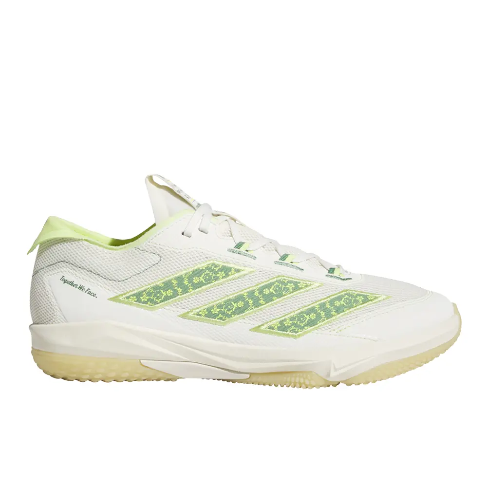 adidas Mens Adizero Impact Turf Together We Face Baseball Sneakers Shoes - Off White